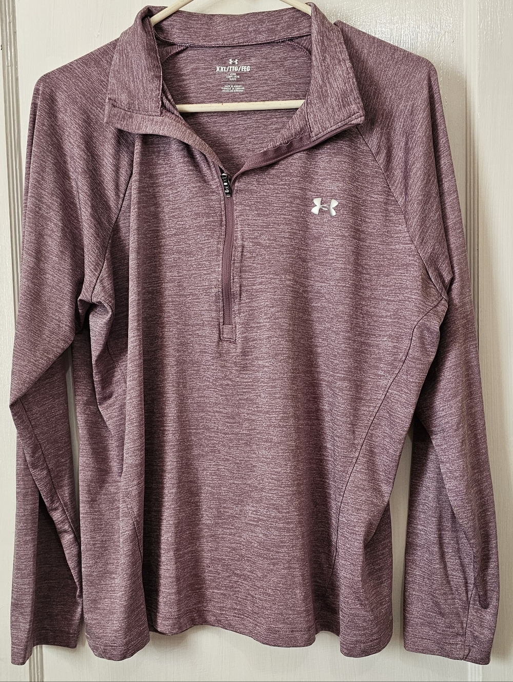 💜 Under Armour Quarter Zip Pullover – XXL
